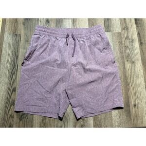 George Shorts, Men's Size Medium, Red, Tie Waist, Casual Shorts